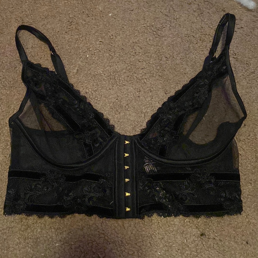 Victorias Secret Longline Lace Bralette